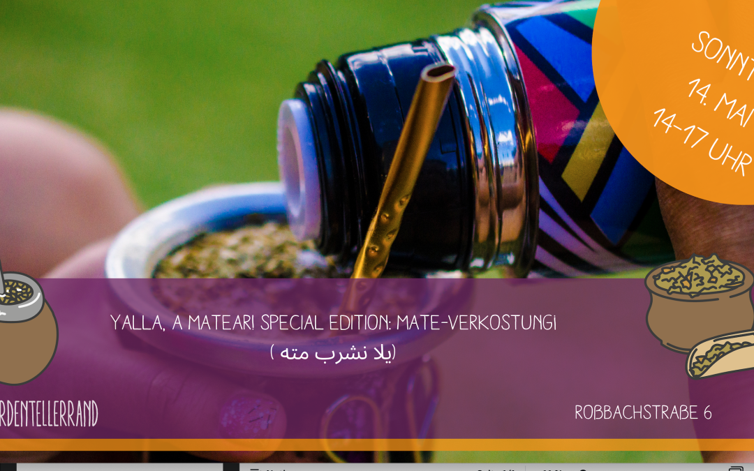 ¡Yalla, a matear! Special Edition: Mate-Verkostung